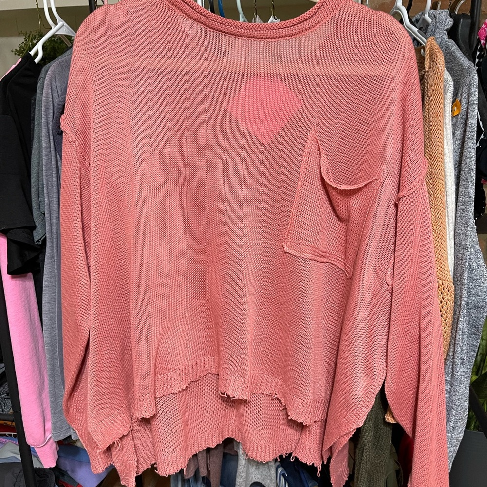 Oversized light weight sweater